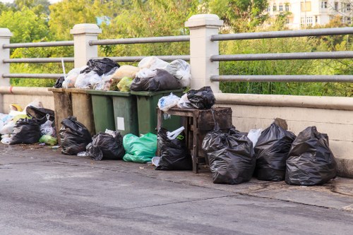 Banner representing commercial waste removal services in Addiscombe